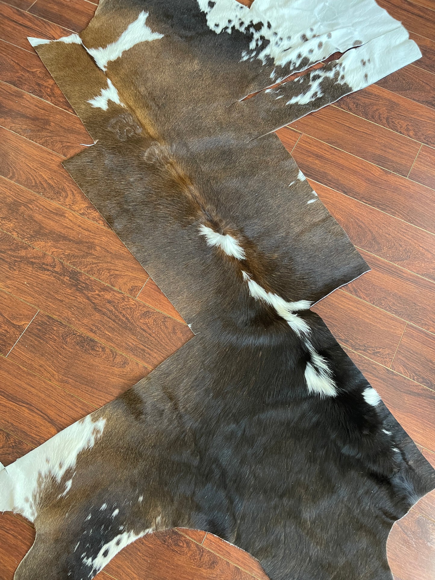 Brown/Speckles Hair-On Leather