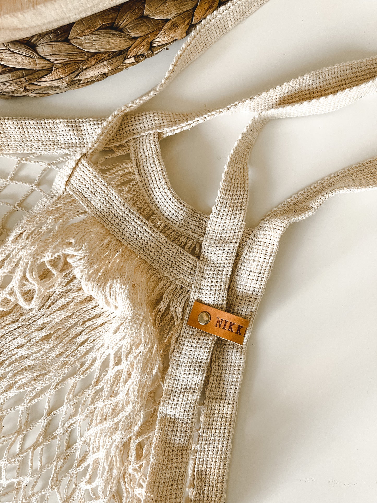 Branded Mesh Bag