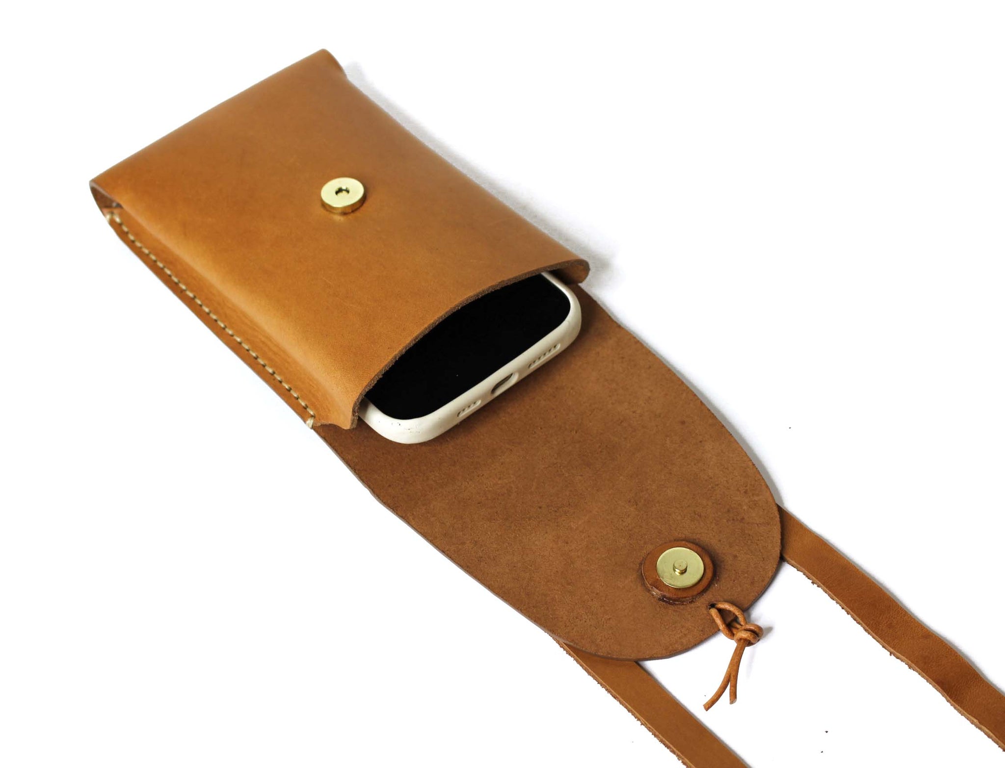 Leather Cell Phone Carrier Kit