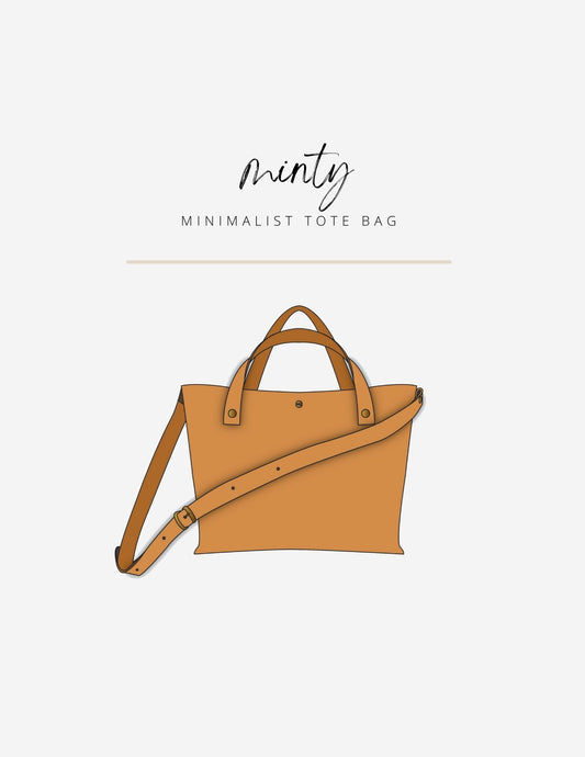 Minty Minimalist Tote (PDF Pattern)