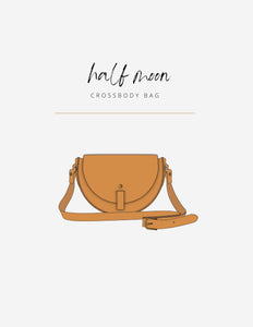 Half moon crossbody cheap